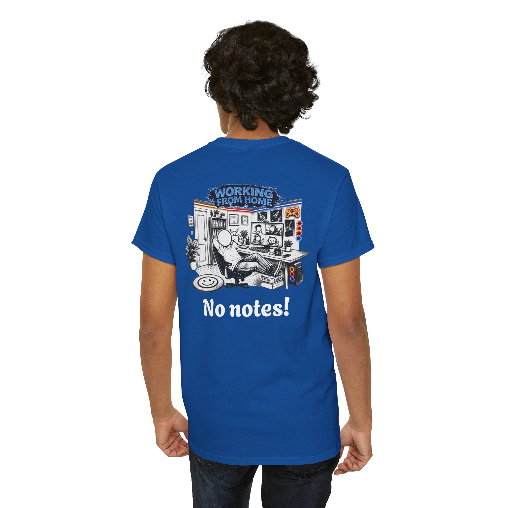 I Survived 2020 — LOCKDOWN S3:E4: Director's Cut "Working From Home" Unisex Heavy Cotton Tee