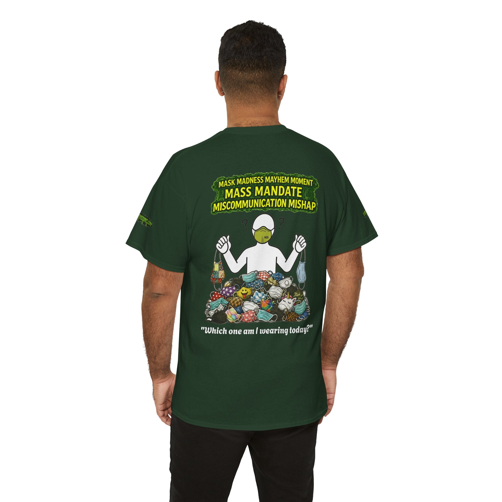 I Survived 2020 — PANDEMIC S1:E4: Director's Cut Special Edition "Mask Madness" Unisex Heavy Cotton Tee
