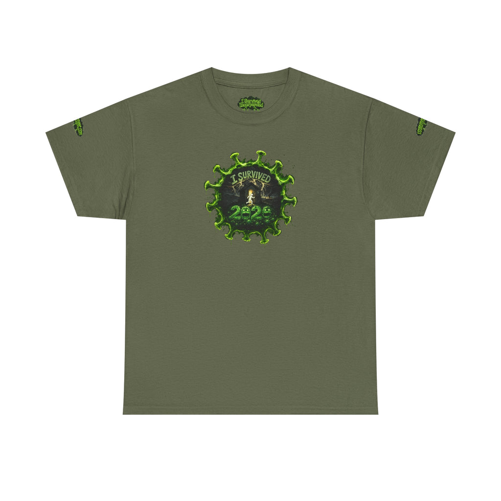 I Survived 2020 — PANDEMIC S1:E2: Director's Cut Special Edition "The Coming of COVID" Unisex Heavy Cotton Tee