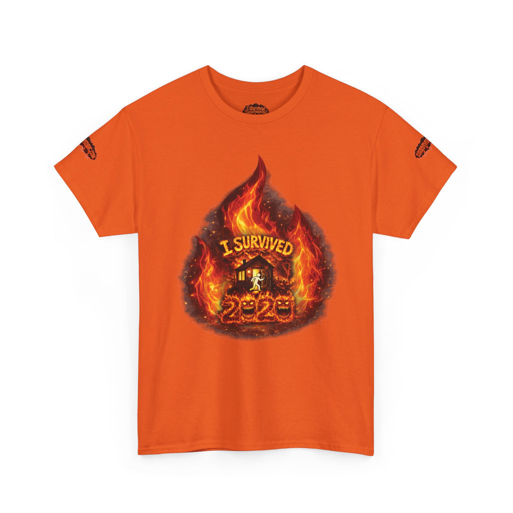 I Survived 2020 — Director's Cut S2:E3 "The California Wildfires" | Wildfire Edition Memorial Unisex Heavy Cotton Tee (SPECIAL EDITION)