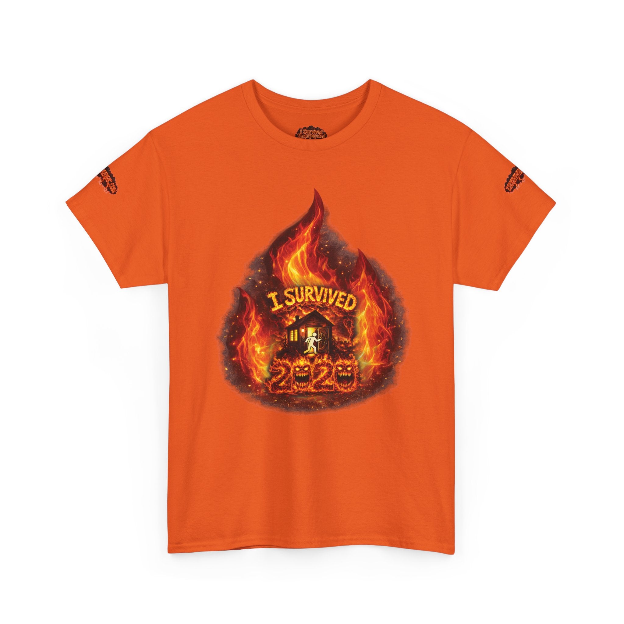 I Survived 2020 — Director's Cut S2:E3 "The California Wildfires" | Wildfire Edition Memorial Unisex Heavy Cotton Tee (SPECIAL EDITION)