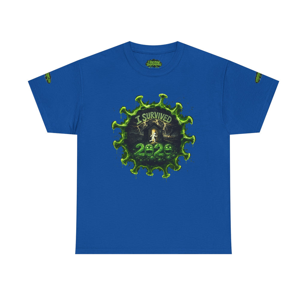 I Survived 2020 — Director's Cut S1:E1 "COVID-19: The Coronavirus" | Pandemic Edition Unisex Heavy Cotton Tee (SPECIAL EDITION)