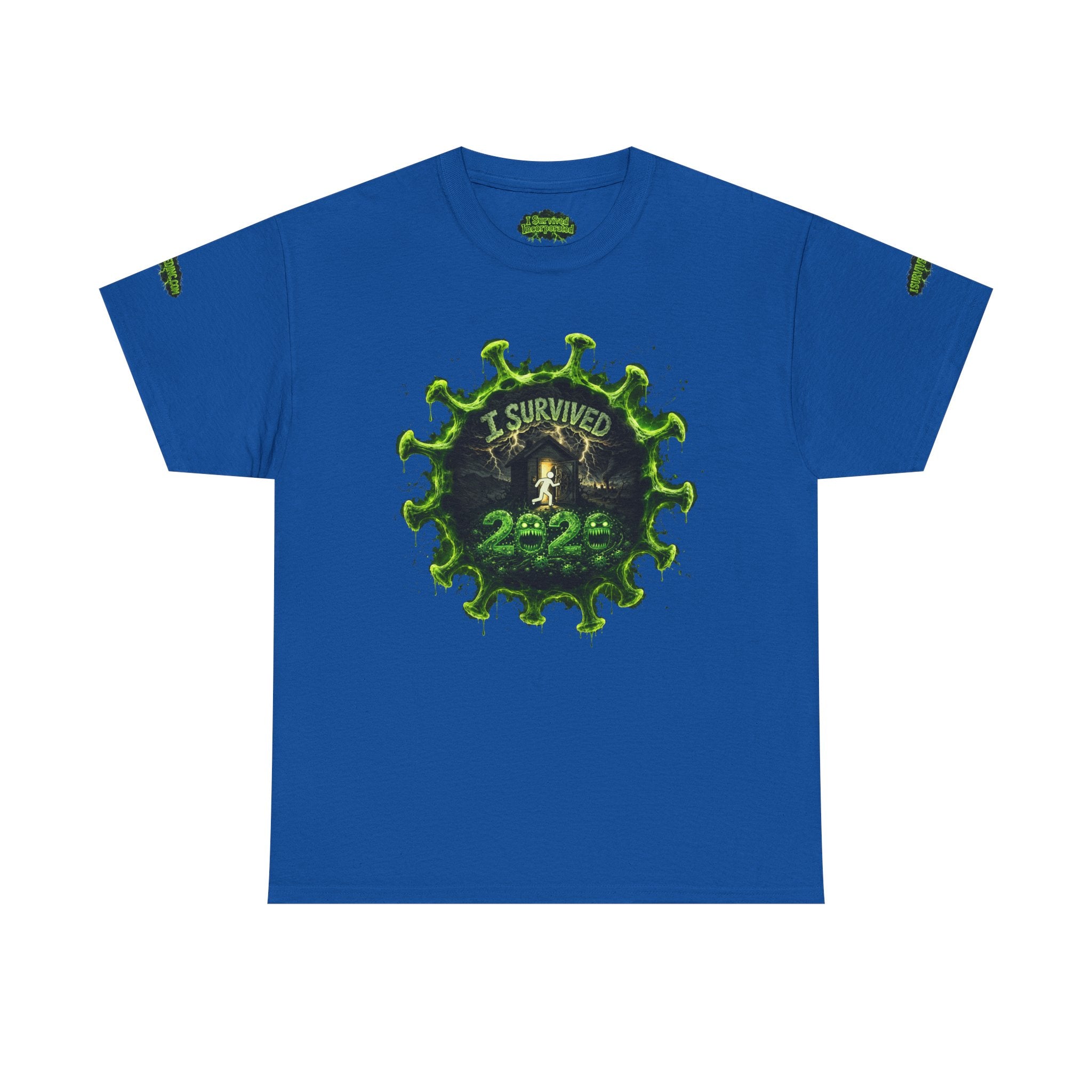 I Survived 2020 — Director's Cut S1:E1 "COVID-19: The Coronavirus" | Pandemic Edition Unisex Heavy Cotton Tee (SPECIAL EDITION)