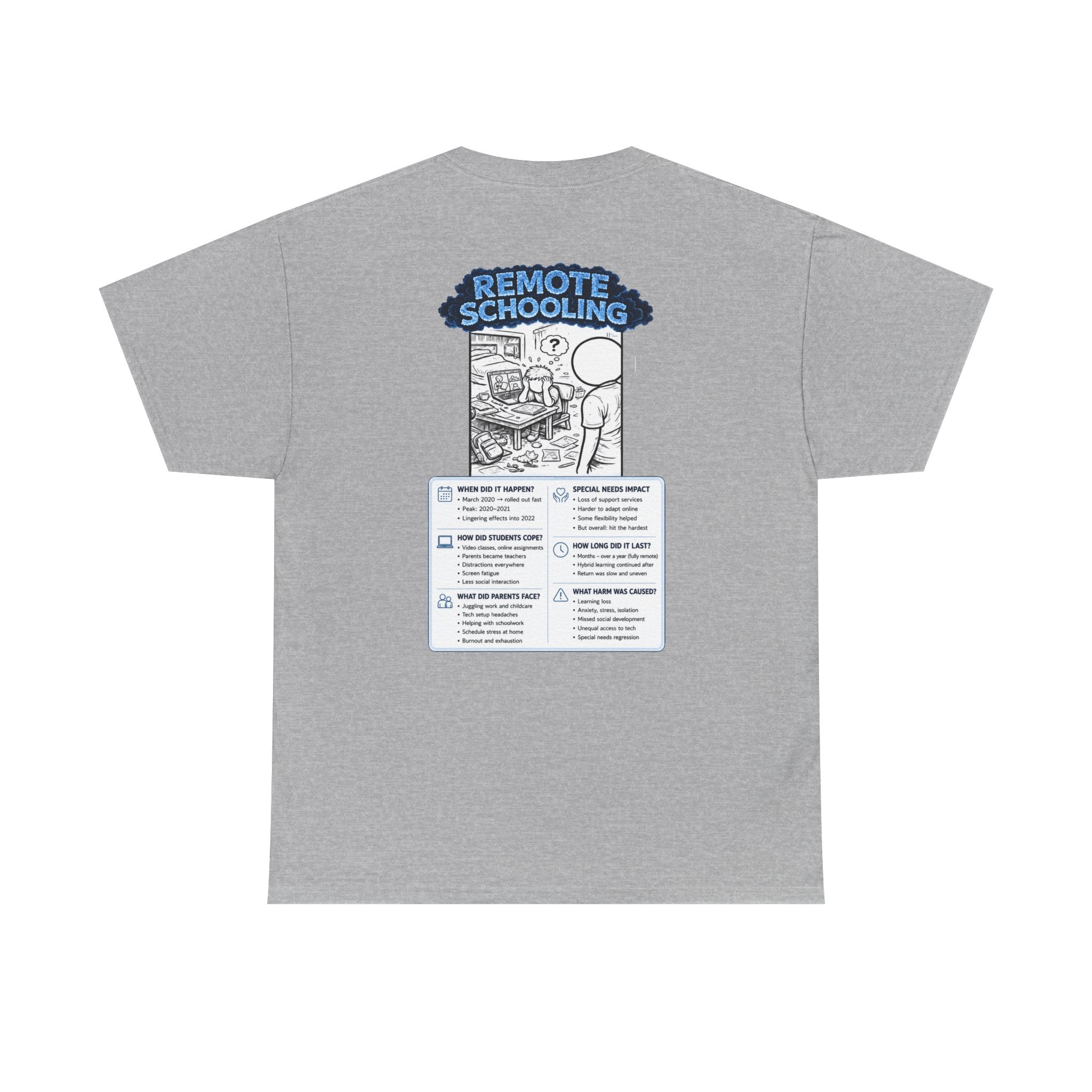 I Survived 2020 — LOCKDOWN S3:E3: "Remote Schooling" Documentary Tee