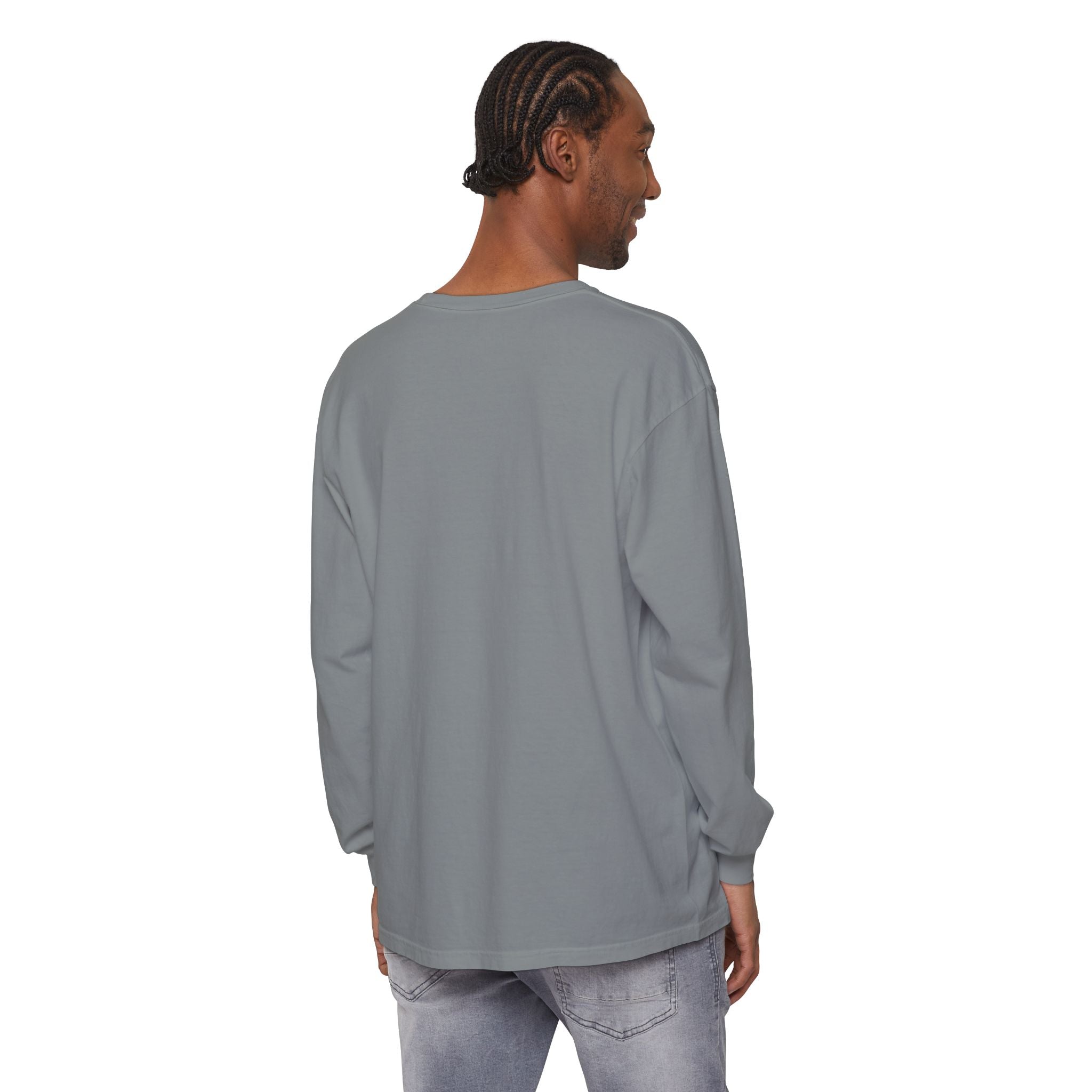 I Survived 2020 — Original Design Teaser Tee | Season 1 Premiere Drop Unisex Garment-dyed Long Sleeve T-Shirt