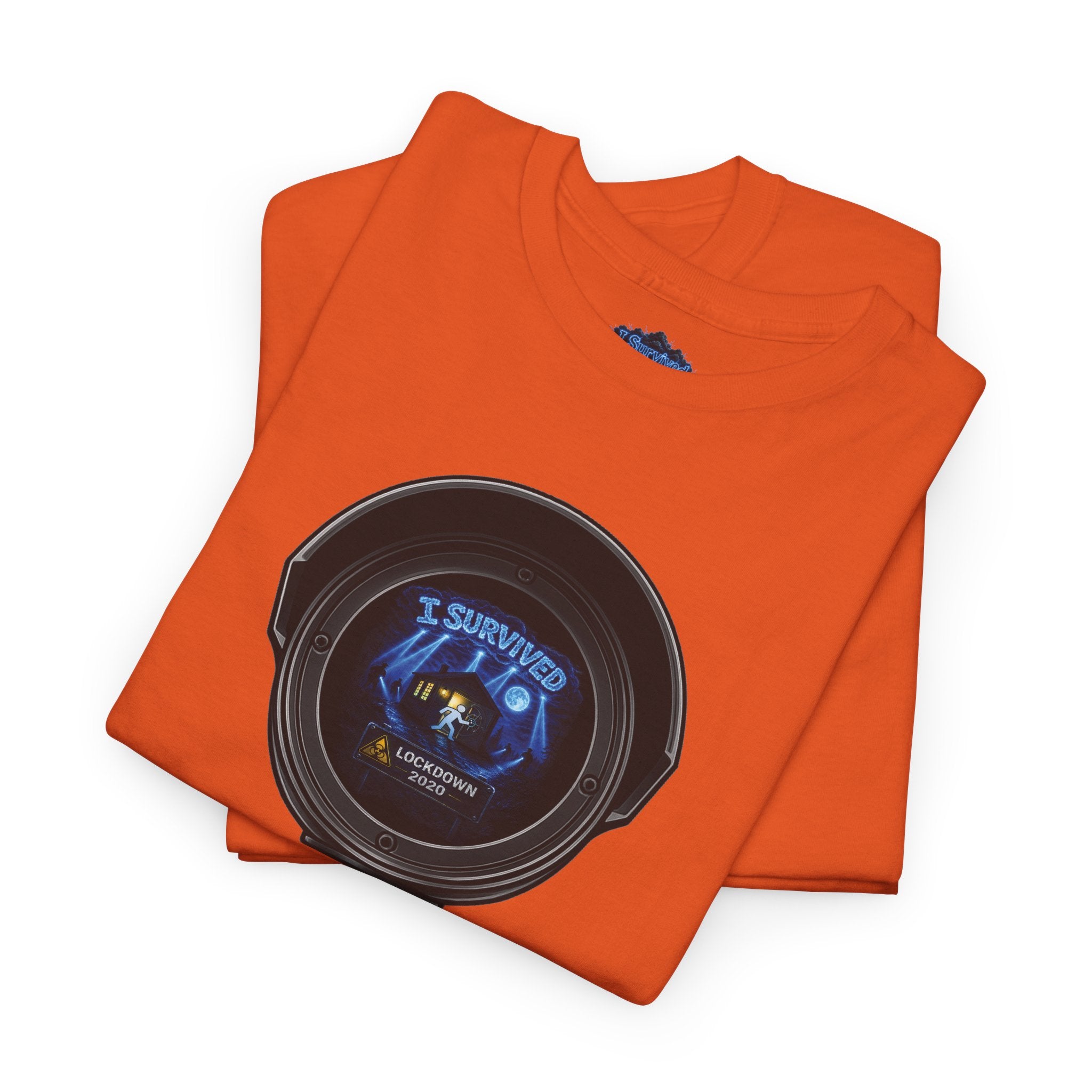 I Survived 2020 — LOCKDOWN S3:E1: Director's Cut "Quarantine" Unisex Heavy Cotton Tee