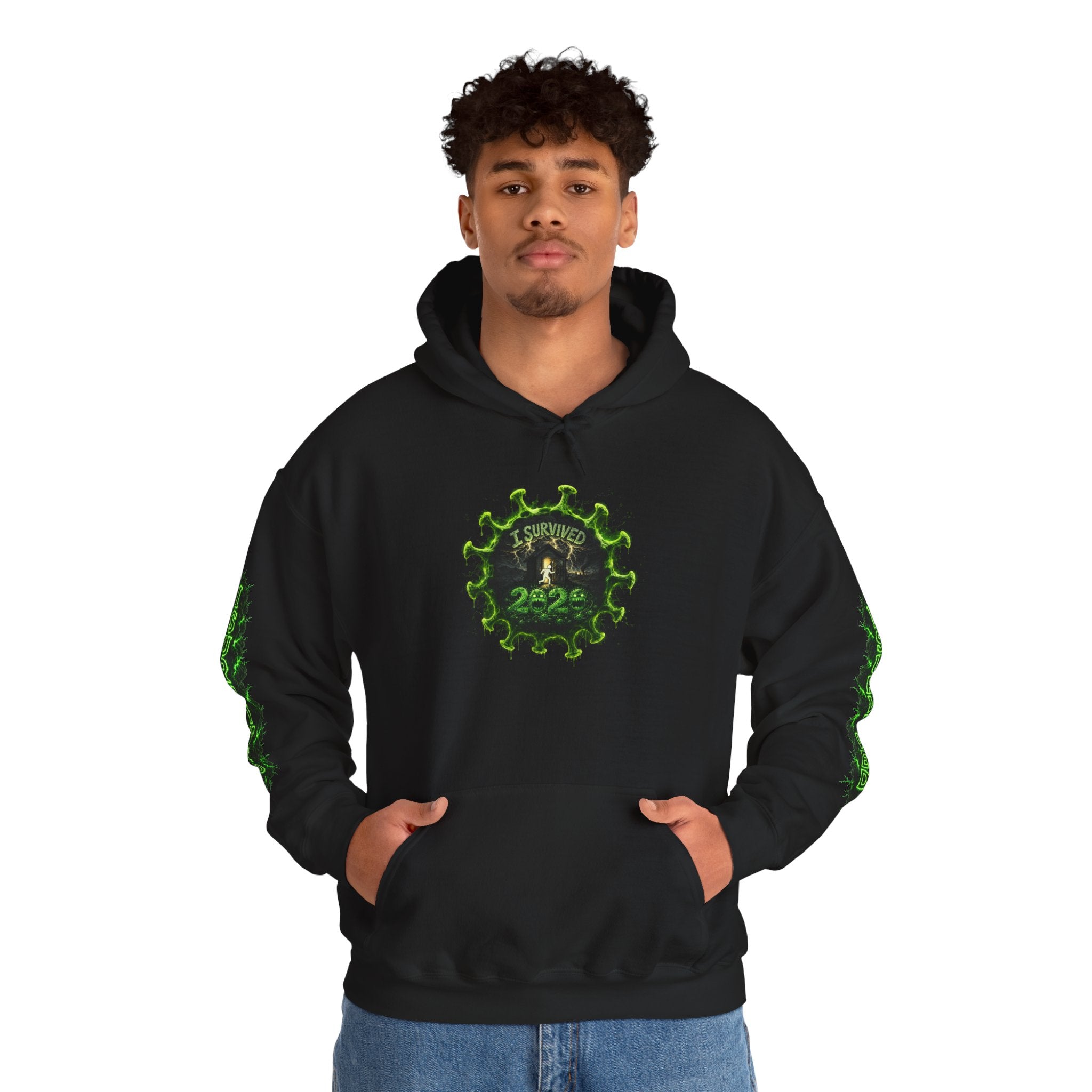 I Survived 2020 — Director's Cut S1:E1 "COVID-19: The Coronavirus" | Pandemic Edition Hoodie Sweatshirt