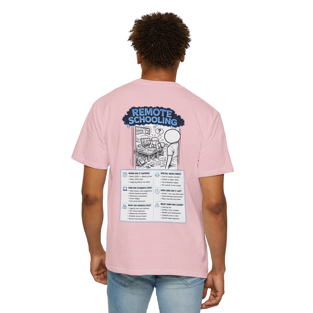 I Survived 2020 — Director's Cut S3:E3 "Remote Schooling" | Lockdown Edition Documentary Unisex Garment-Dyed T-shirt
