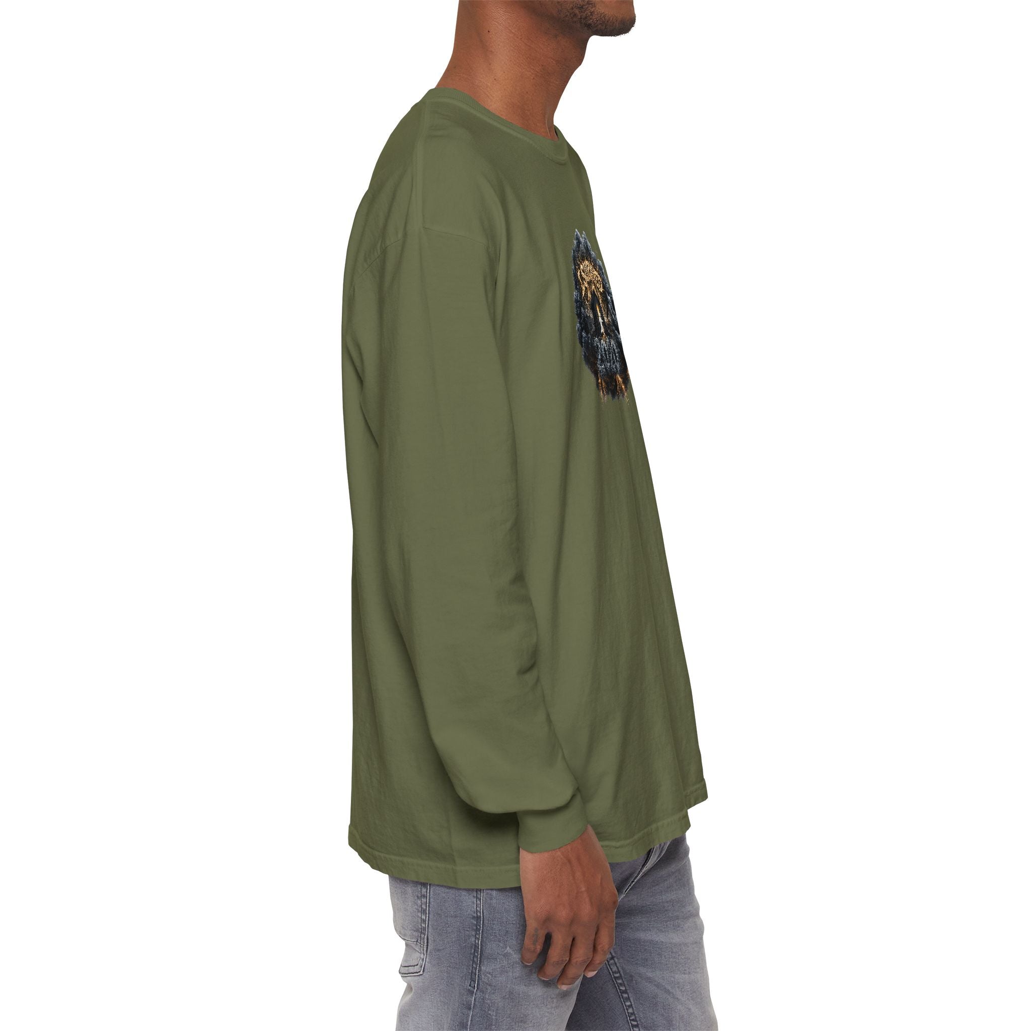 I Survived 2020 — Original PILOT Design: Director's Cut Unisex Garment-Dyed Long Sleeve T-Shirt
