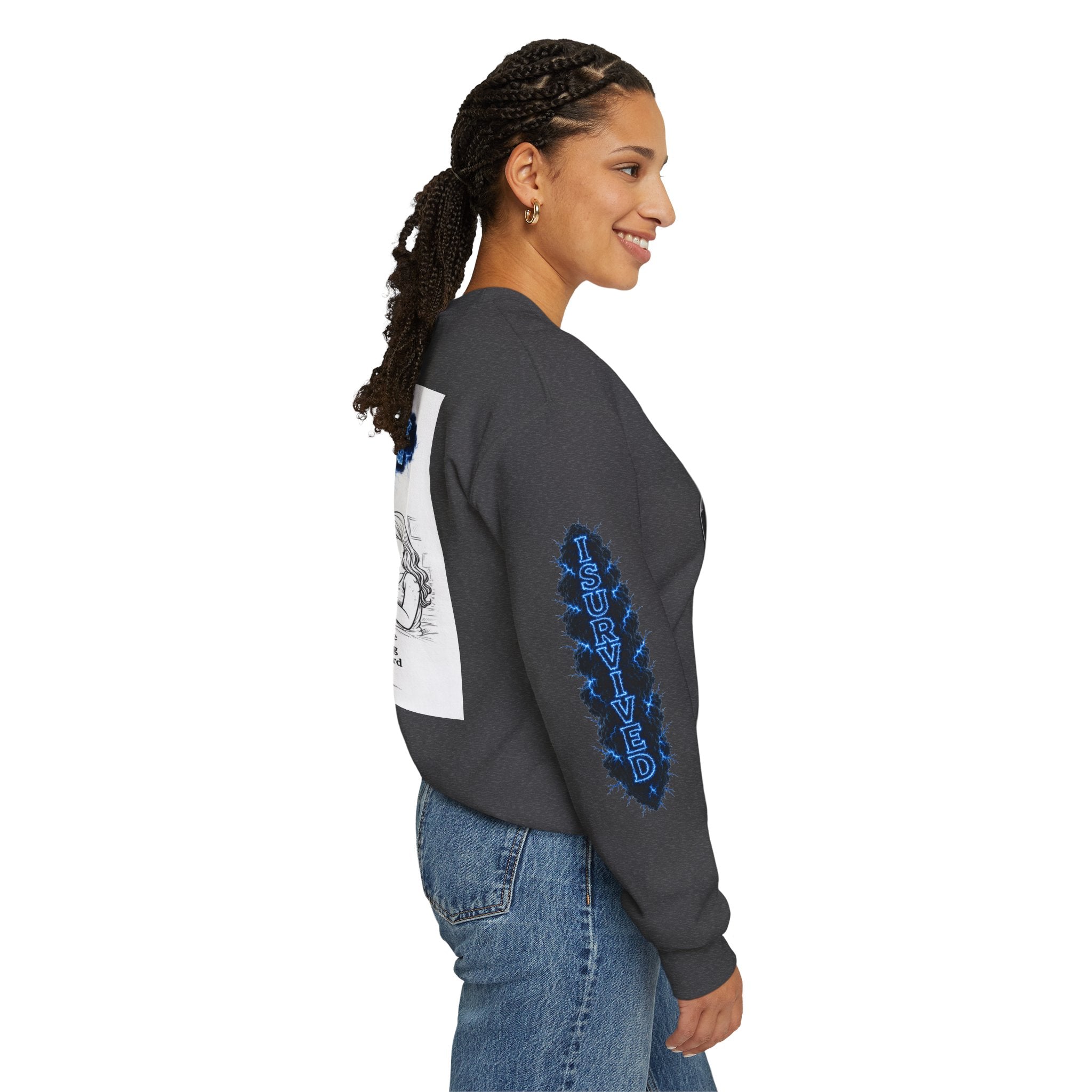 I Survived 2020 — Director's Cut S3:E2 "Dating Under Lockdown" | Lockdown Edition Documentary Unisex Heavy Blend™ Crewneck Sweatshirt