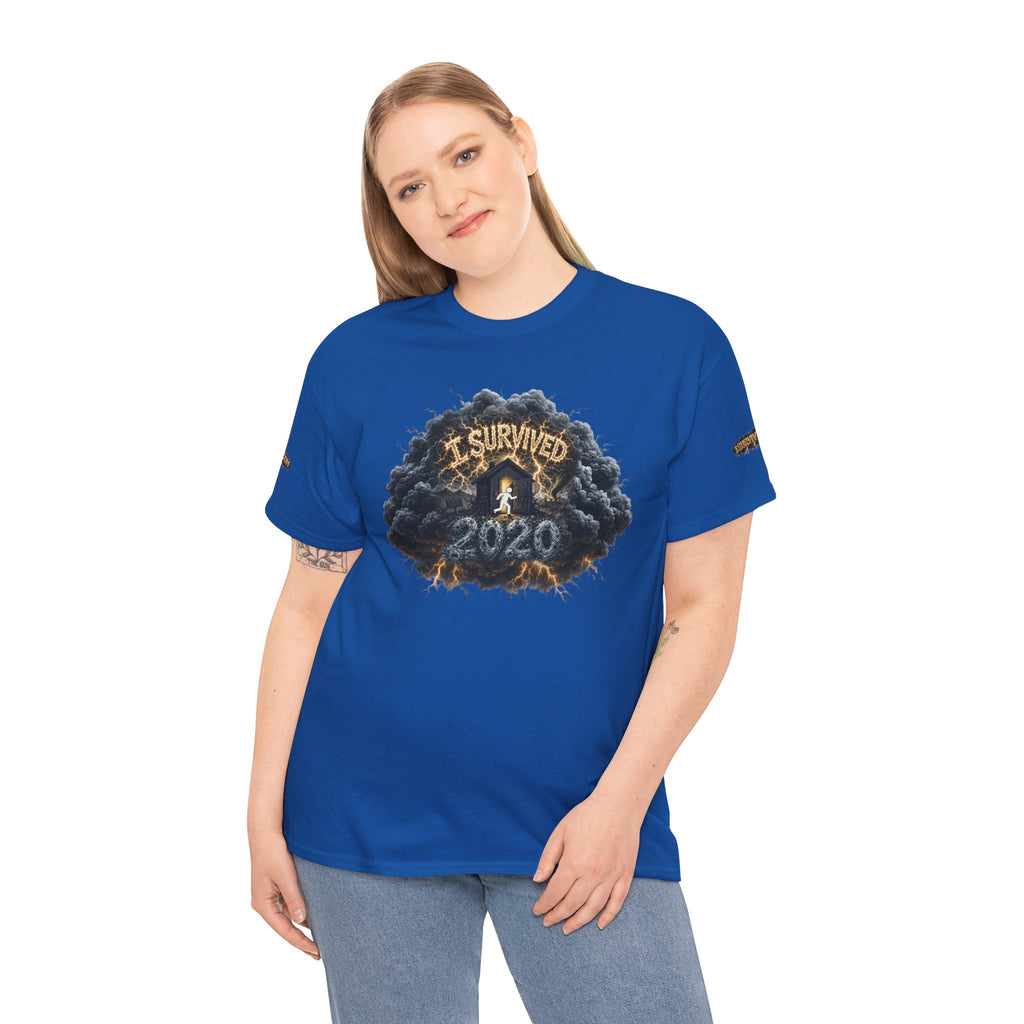I Survived 2020 — Director's Cut Original Design Teaser Tee | Season 1 Premiere Drop Unisex Heavy Cotton Tee (SPECIAL EDITION)