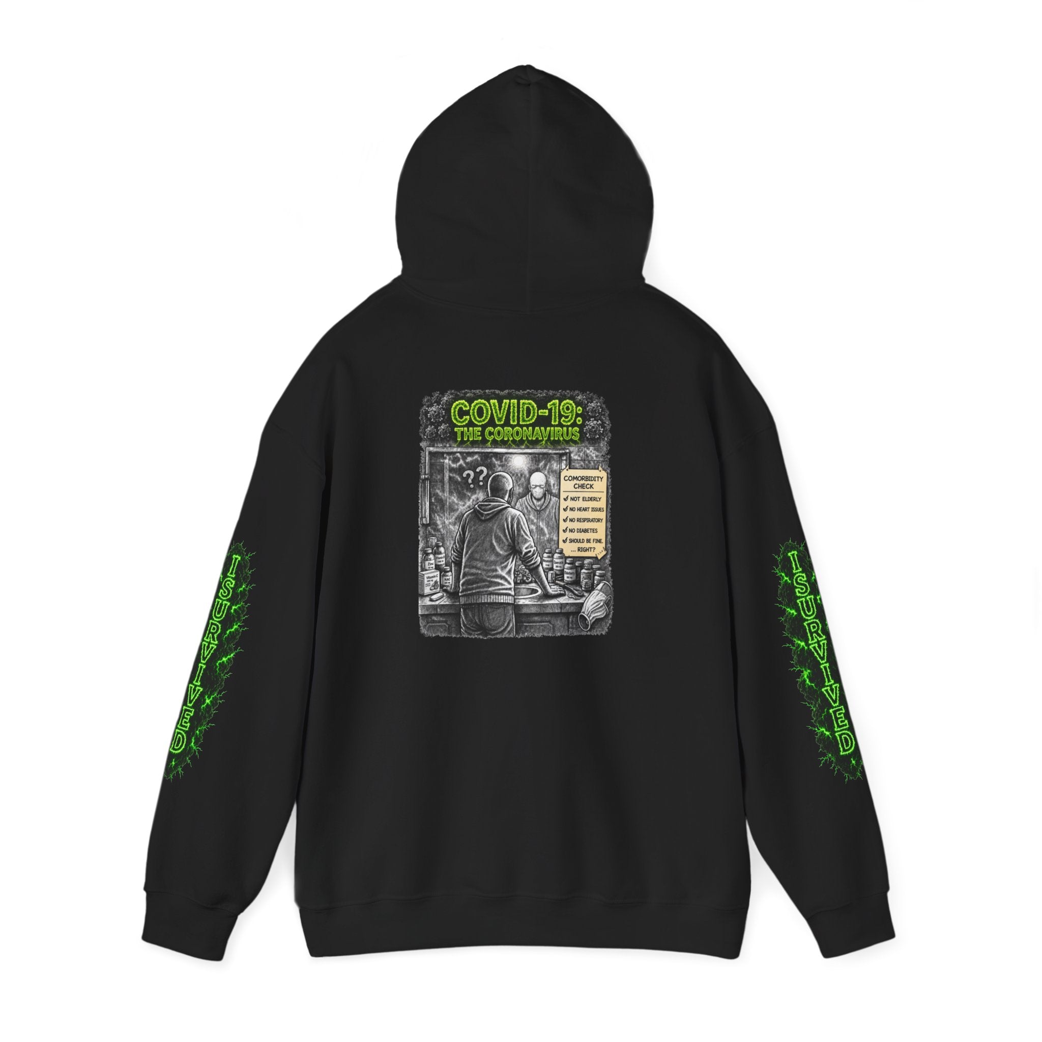 I Survived 2020 — Director's Cut S1:E1 "COVID-19: The Coronavirus" | Pandemic Edition Hoodie Sweatshirt