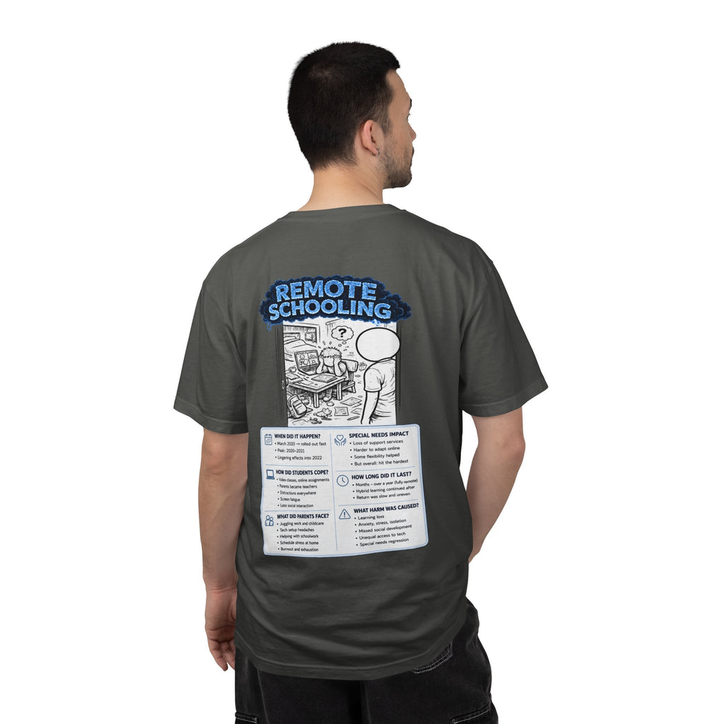 I Survived 2020 — Director's Cut S3:E3 "Remote Schooling" | Lockdown Edition Documentary Unisex Garment-Dyed T-shirt