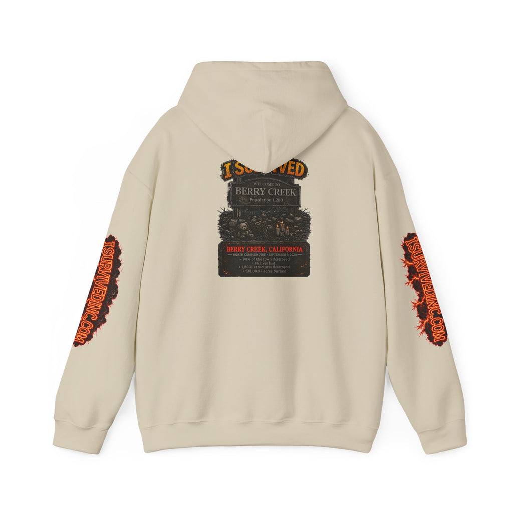 I Survived 2020 — WILDFIRES S2:E1: "Berry Creek" Memorial Hoodie