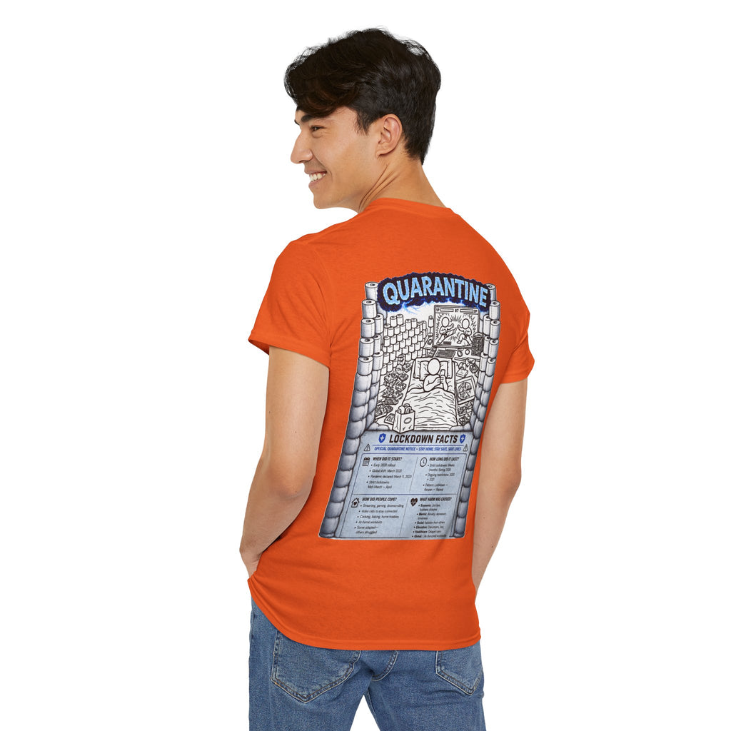 I Survived 2020 — LOCKDOWN S3:E1: "Quarantine" Unisex Heavy Cotton Tee