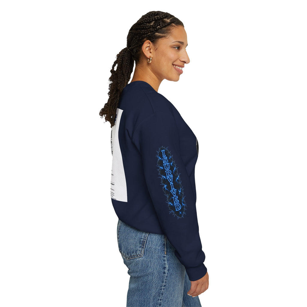 I Survived 2020 — Director's Cut S3:E1 "Quarantine" | Lockdown Edition Documentary Unisex Heavy Blend™ Crewneck Sweatshirt