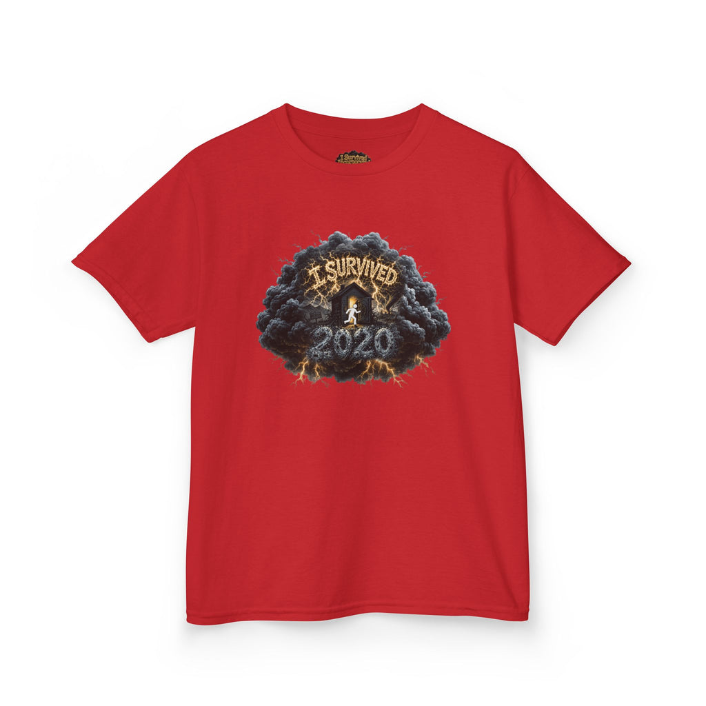 I Survived 2020 — Director's Cut Original Design Teaser Tee | Season 1 Premiere Drop Kids Heavy Cotton™ Tee