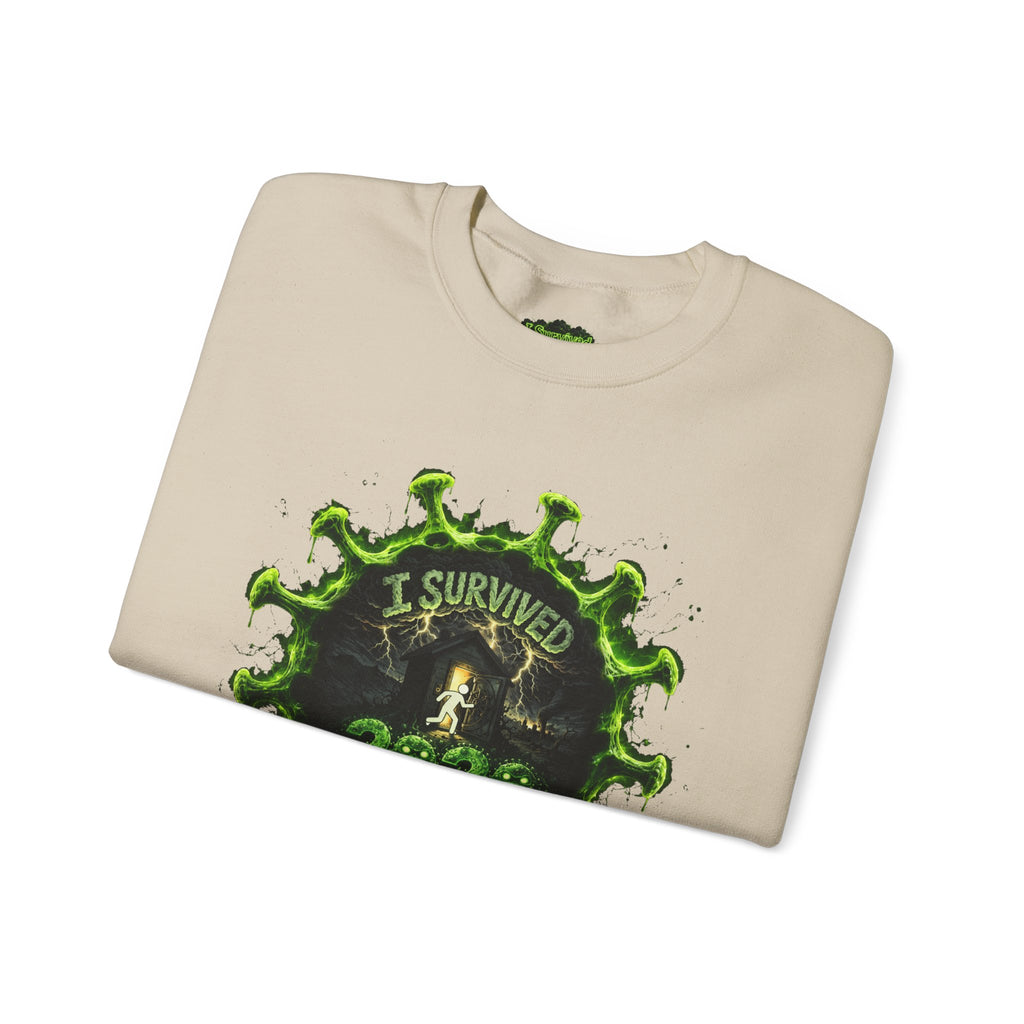 I Survived 2020 — Director's Cut S1:E5 "Delivery Doomsday" | Pandemic Edition Unisex Heavy Blend™ Crewneck Sweatshirt