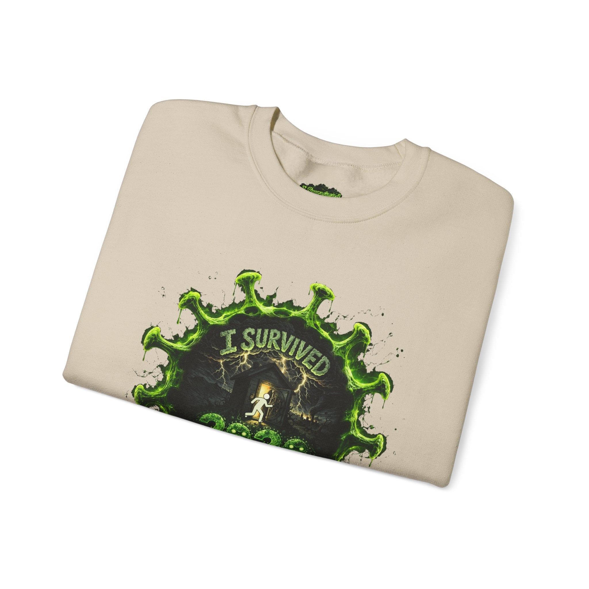 I Survived 2020 — Director's Cut S1:E5 "Delivery Doomsday" | Pandemic Edition Unisex Heavy Blend™ Crewneck Sweatshirt