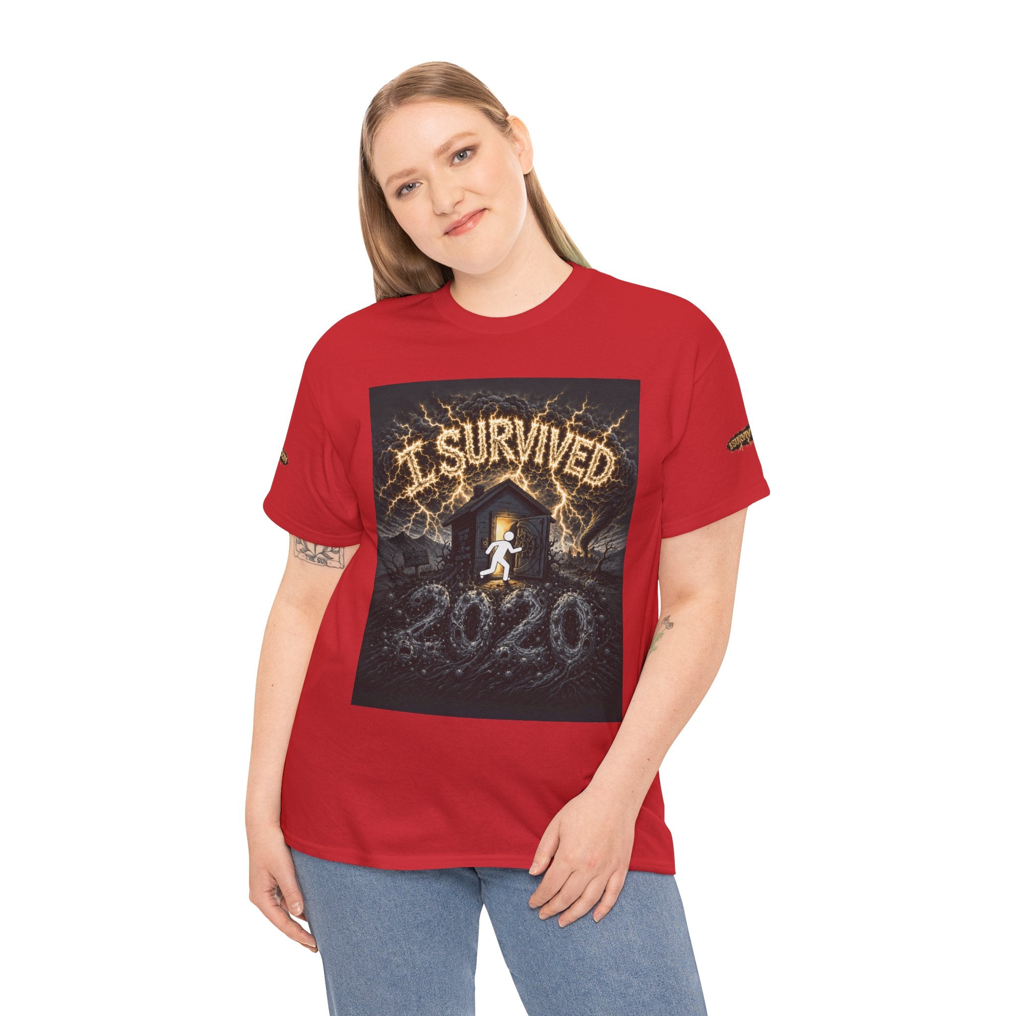 I Survived 2020 — Original PILOT Design: Special Edition Unisex Heavy Cotton Tee