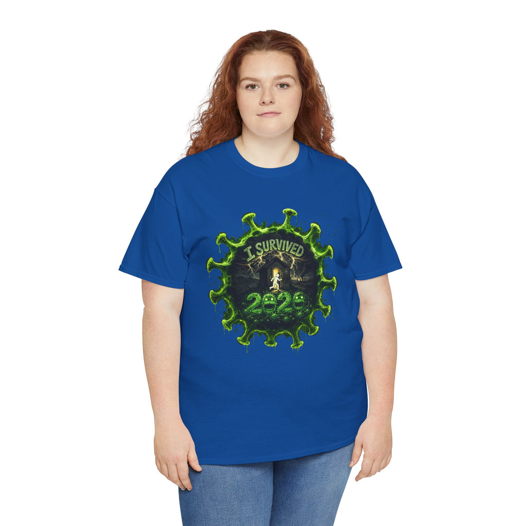 I Survived 2020 — Director's Cut S1:E4 "Mask Madness Mayhem Moment" | Pandemic Edition Unisex Heavy Cotton Tee