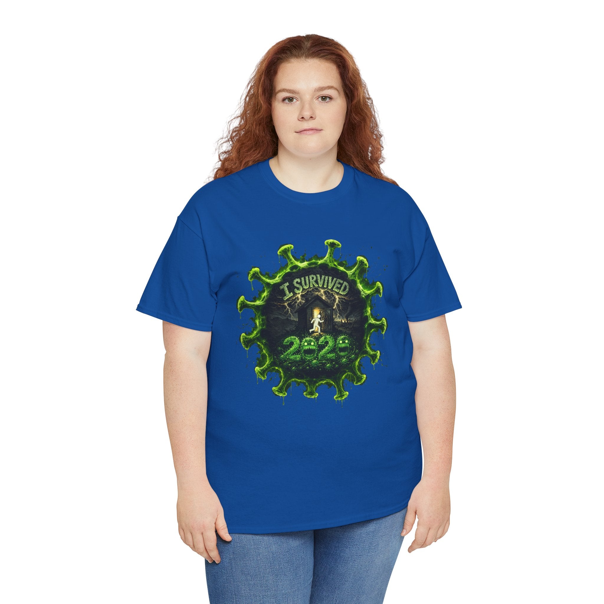 I Survived 2020 — Director's Cut S1:E4 "Mask Madness Mayhem Moment" | Pandemic Edition Unisex Heavy Cotton Tee
