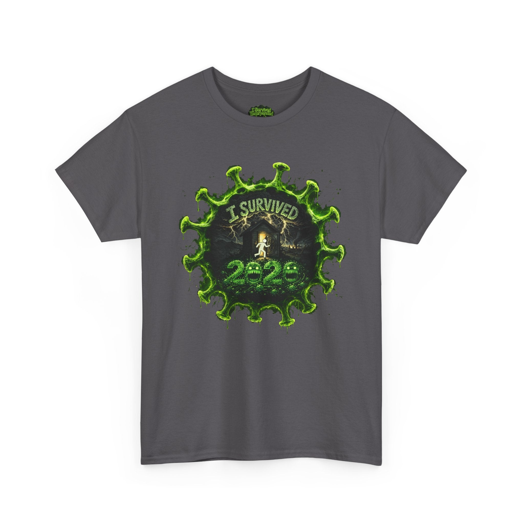 I Survived 2020 — Director's Cut S1:E4 "Mask Madness Mayhem Moment" | Pandemic Edition Unisex Heavy Cotton Tee