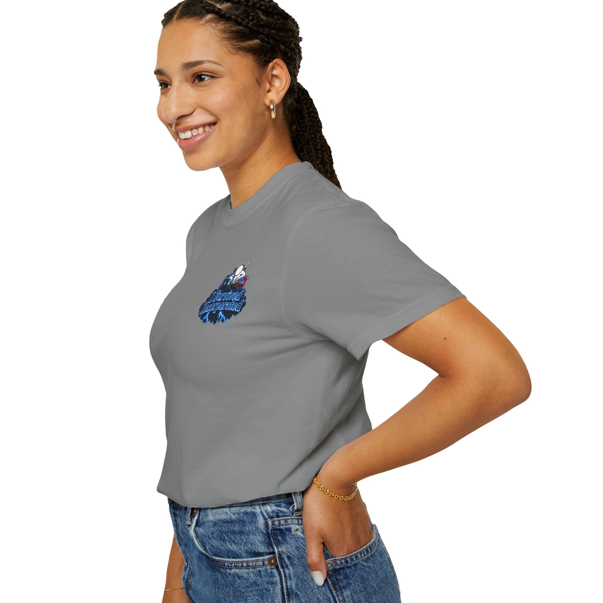 I Survived 2020 — "Please Stand By" Test Pattern Tee Lockdown Special Edition Summer Exclusive Unisex Garment-Dyed T-shirt