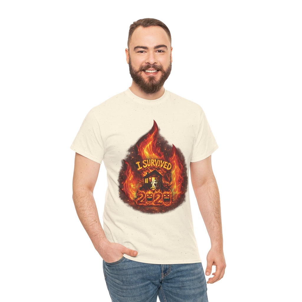 I Survived 2020 — Director's Cut S2:E1 "Berry Creek" | Wildfire Edition Memorial Unisex Heavy Cotton Tee