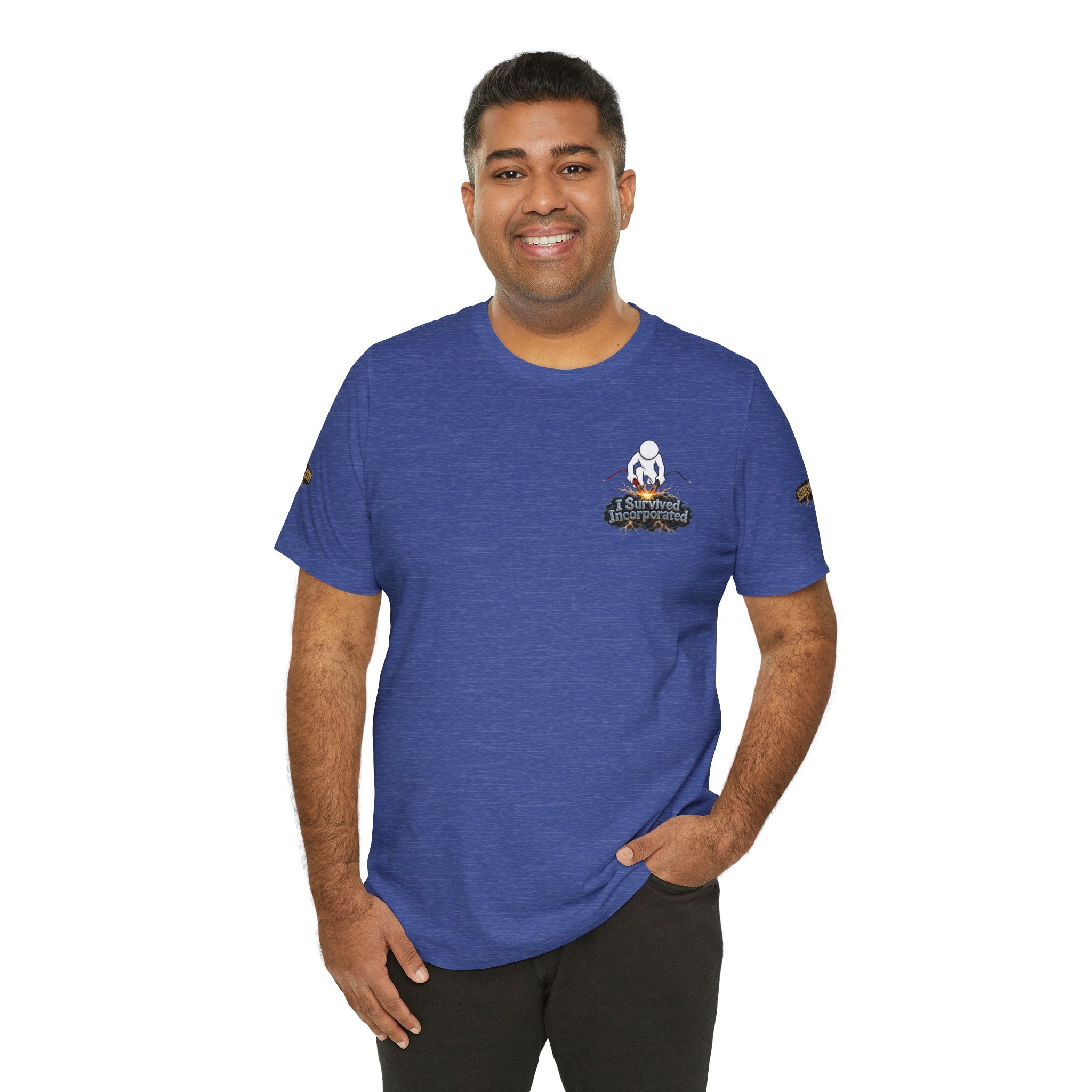 I Survived 2020 — "Please Stand By" Test Pattern Tee Special Edition Summer Premier Unisex Jersey Short Sleeve Tee
