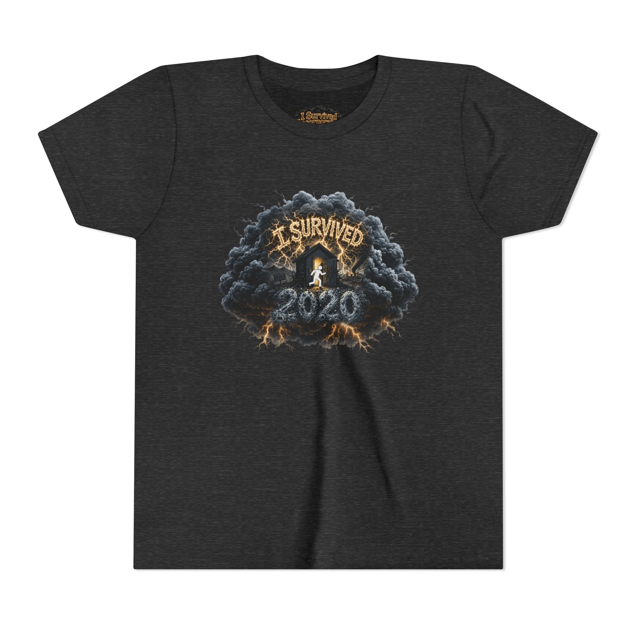 I Survived 2020 — Original PILOT Design: Director's Cut Youth Short Sleeve Tee