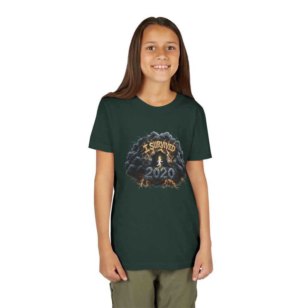 I Survived 2020 — Director's Cut Original Design Teaser Tee | Season 1 Premiere Drop Youth Short Sleeve Tee