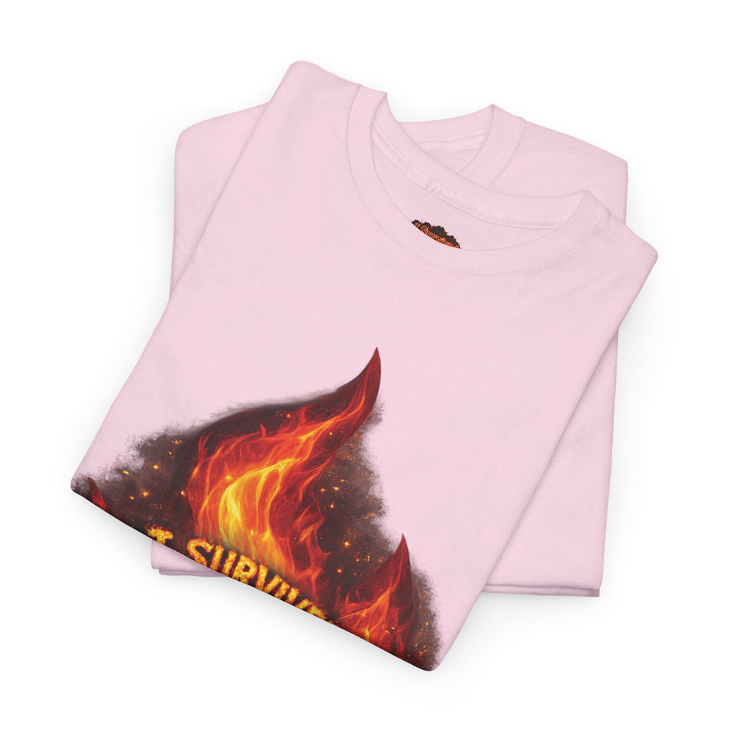 I Survived 2020 — Director's Cut S2:E4 "Western U.S. Wildfire Season" | Mid-Season Finale Pt. 1 | Wildfire Edition Memorial Unisex Heavy Cotton Tee (SPECIAL EDITION)