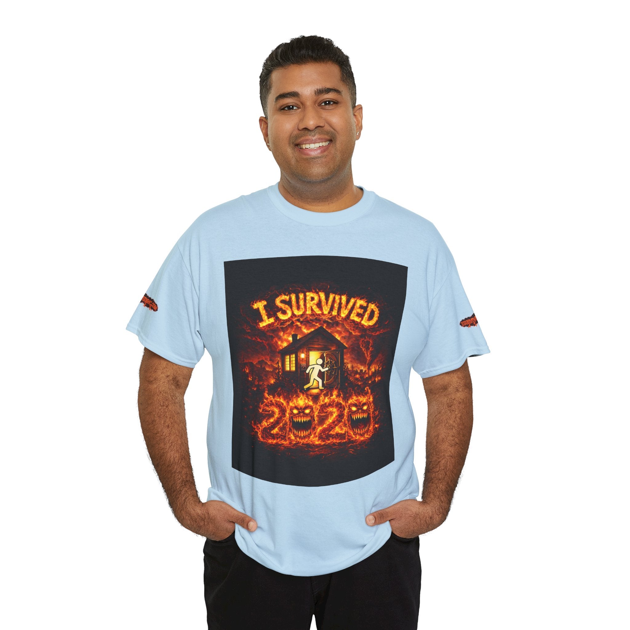 I Survived 2020 — S2:E1 "Berry Creek" | Wildfire Edition Memorial Unisex Heavy Cotton Tee (SPECIAL EDITION)