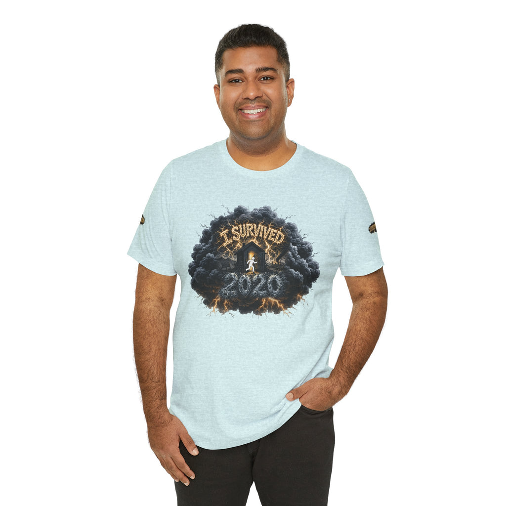 I Survived 2020 — Director's Cut Original Design Teaser Tee | Season 1 Premiere Drop Unisex Jersey Short Sleeve Tee