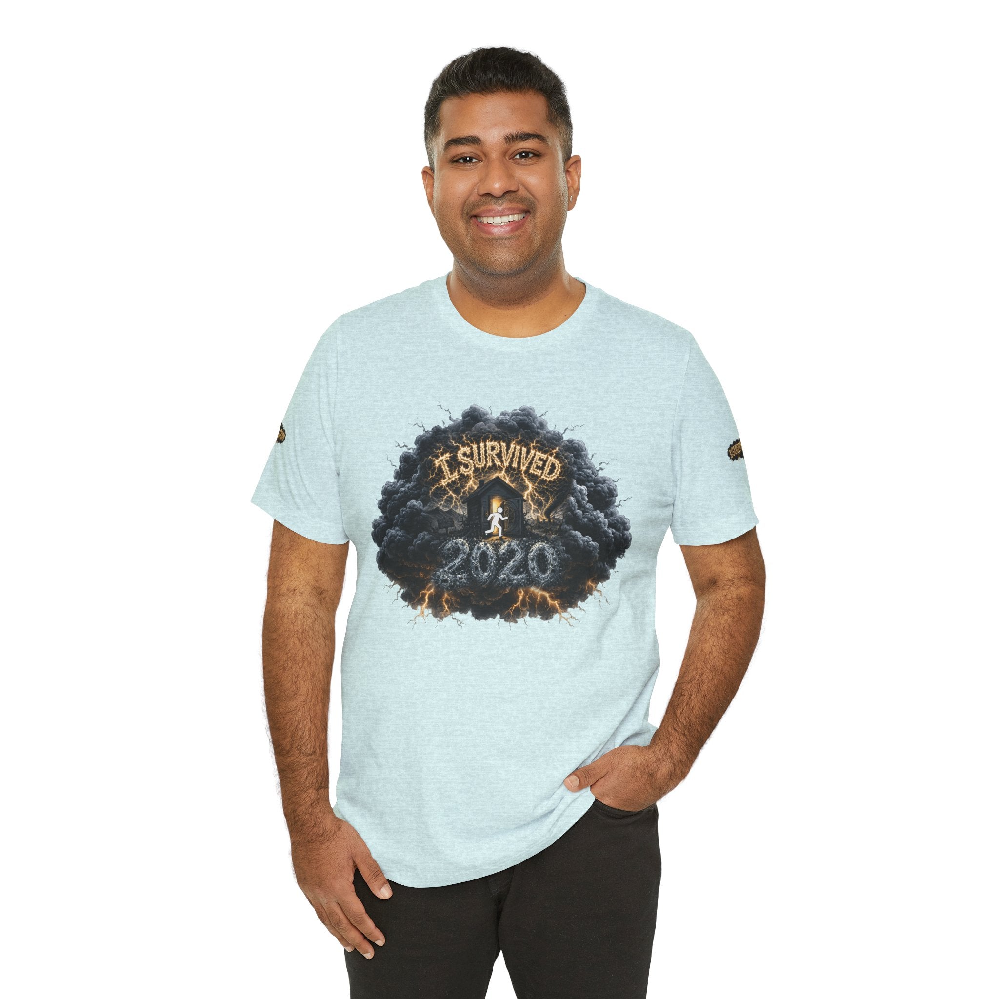 I Survived 2020 — Director's Cut Original Design Teaser Tee | Season 1 Premiere Drop Unisex Jersey Short Sleeve Tee