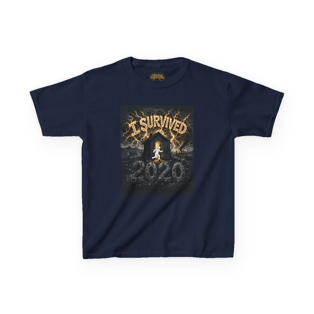 I Survived 2020 — Original Design Teaser Tee | Season 1 Premiere Drop Kids Heavy Cotton™ Tee
