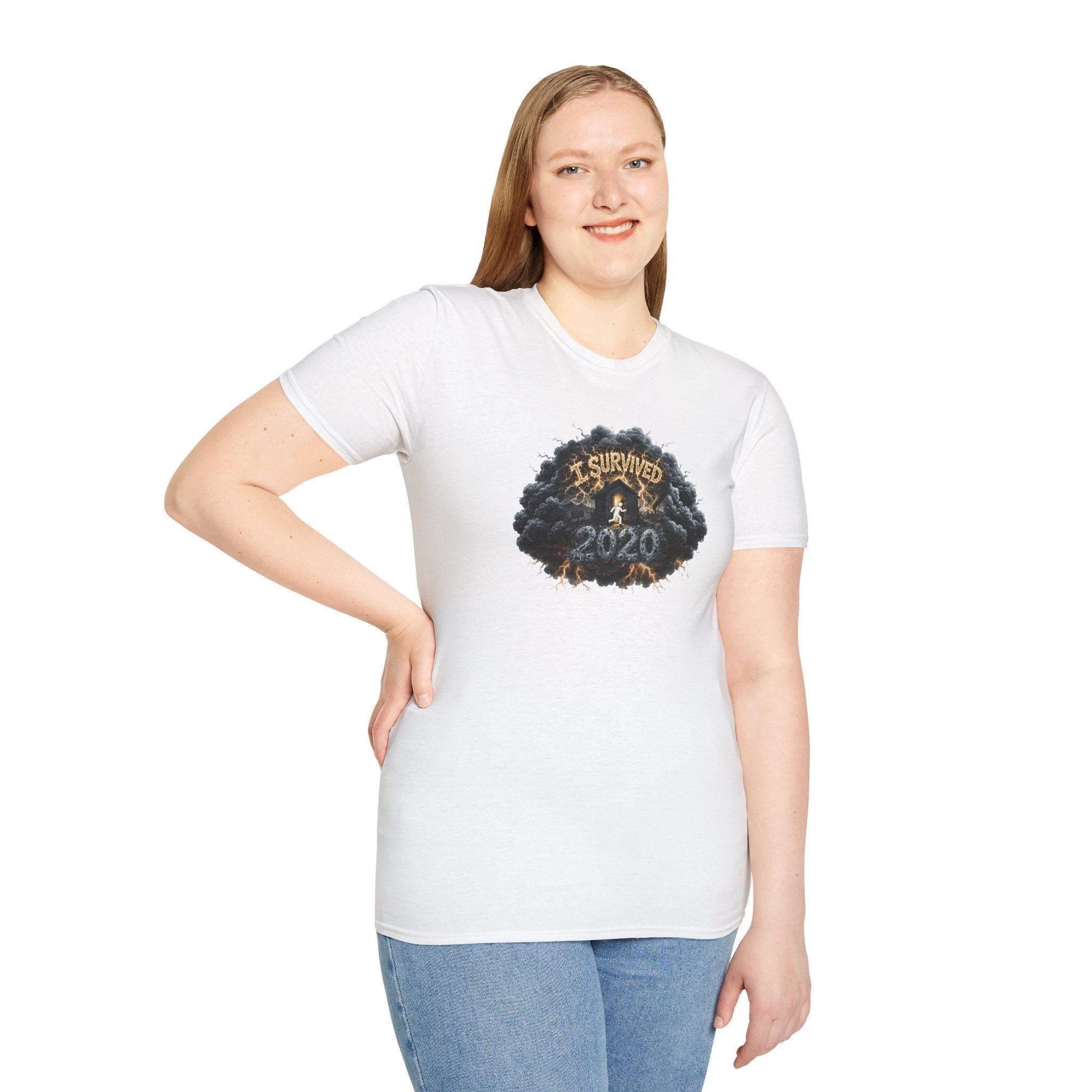 I Survived 2020 —  Original PILOT Design: Director's Cut Unisex Softstyle T-Shirt