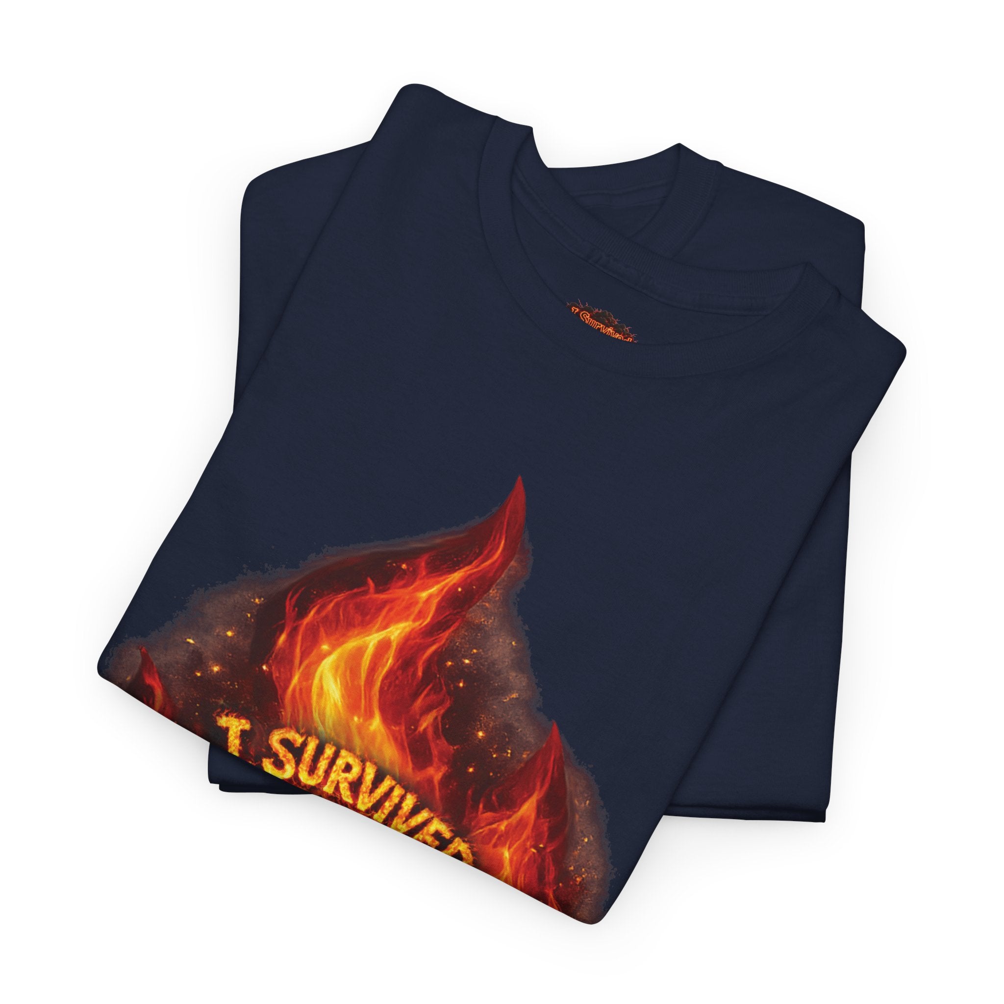 I Survived 2020 — Director's Cut S2:E3 "The California Wildfires" | Wildfire Edition Memorial Unisex Heavy Cotton Tee (SPECIAL EDITION)