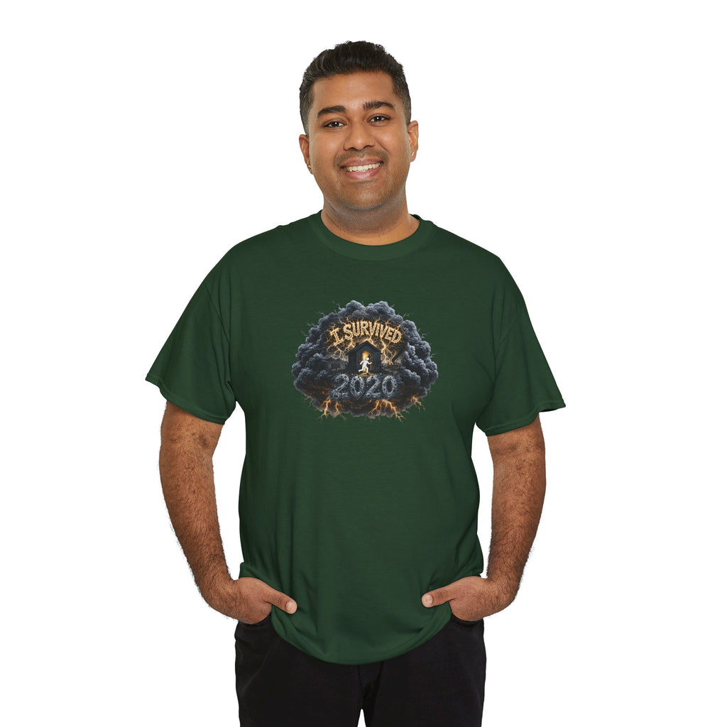 I Survived 2020 — Original PILOT Design: Director's Cut Unisex Heavy Cotton Tee