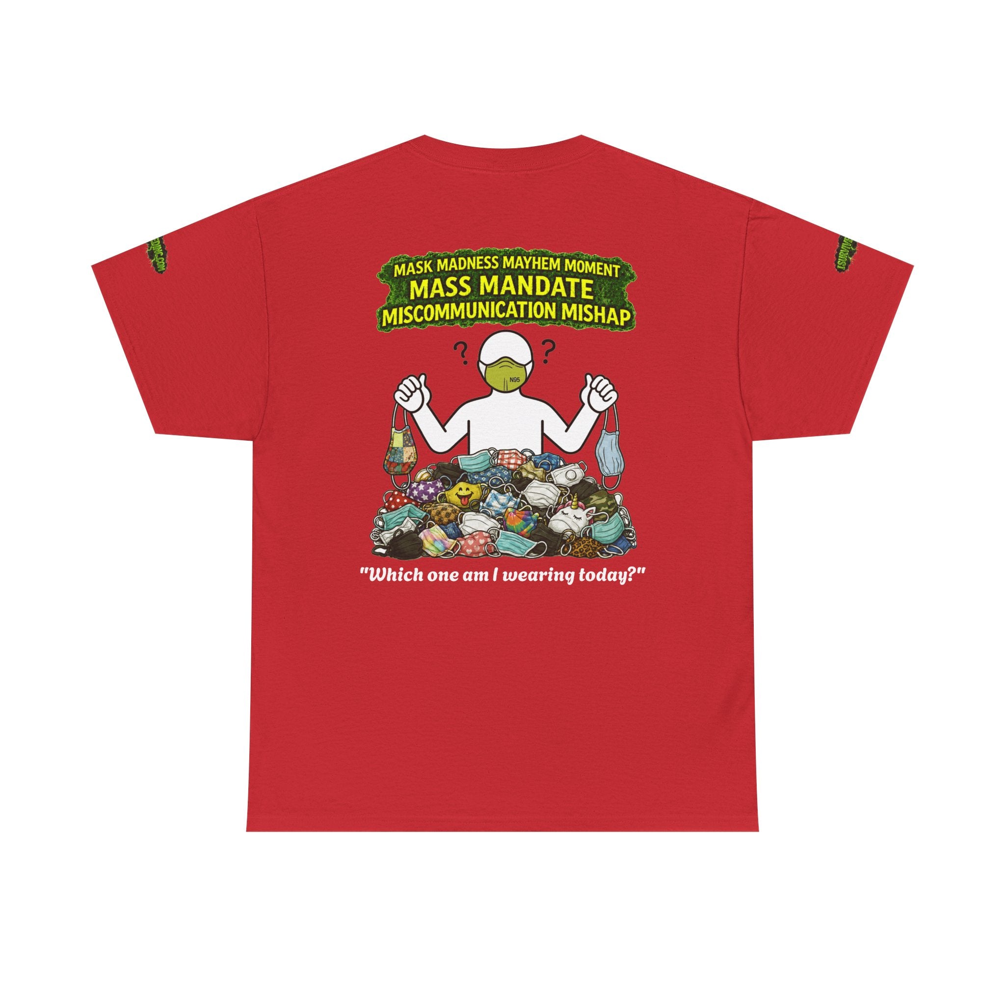 I Survived 2020 — PANDEMIC S1:E4: Director's Cut Special Edition "Mask Madness" Unisex Heavy Cotton Tee