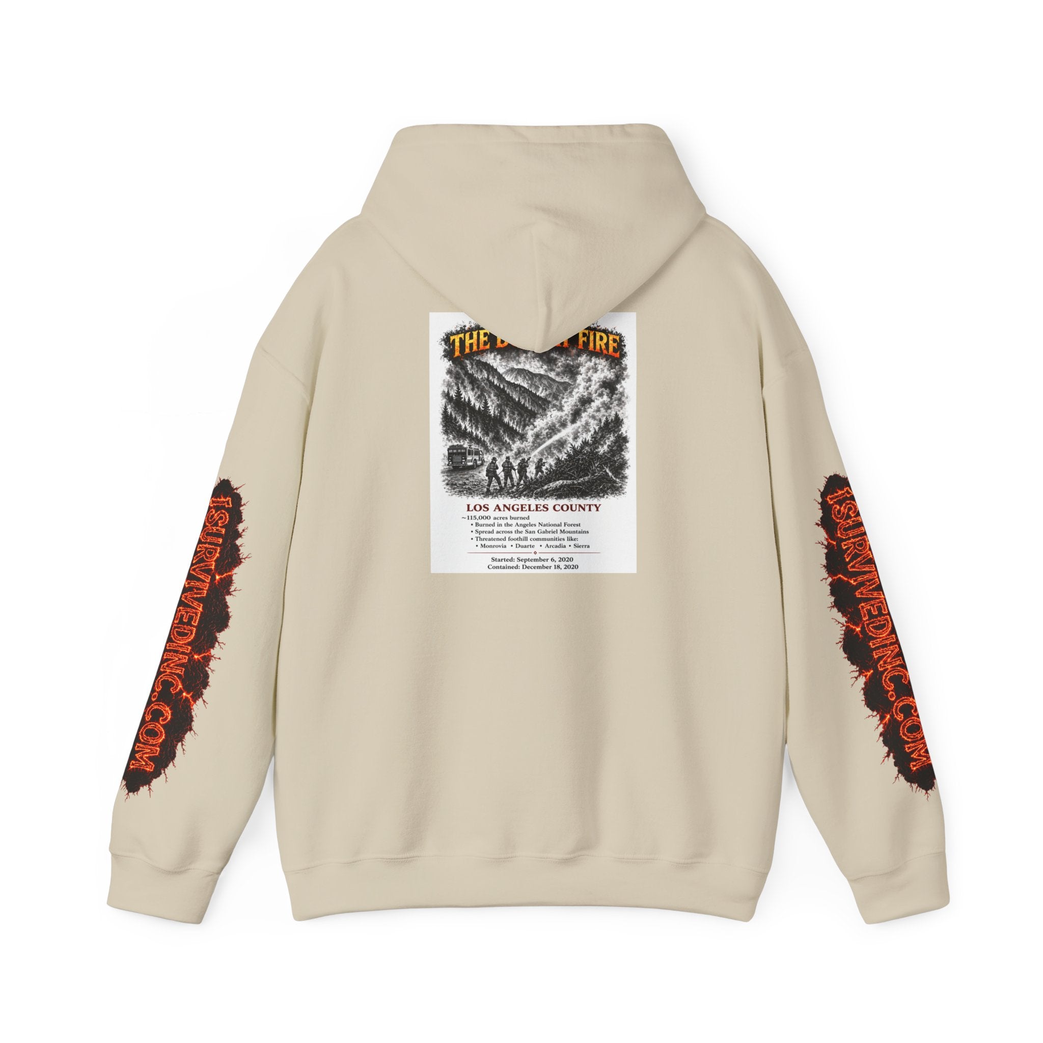 I Survived 2020 — S2:E2 "The Bobcat Fire" | Wildfire Edition Memorial Hoodie Sweatshirt