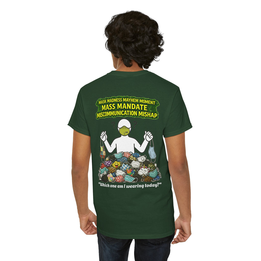 I Survived 2020 — PANDEMIC S1:E4: Director's Cut "Mask Madness" Unisex Heavy Cotton Tee