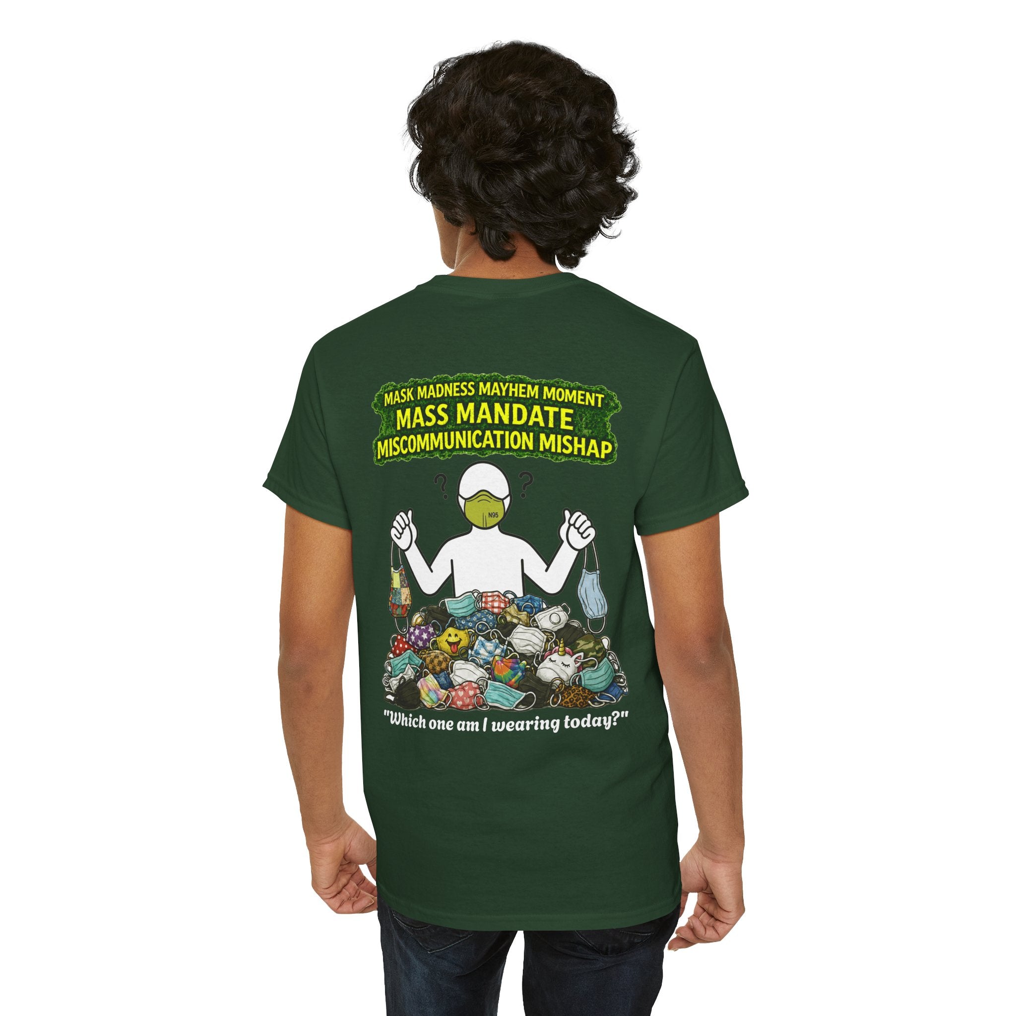 I Survived 2020 — PANDEMIC S1:E4: Director's Cut "Mask Madness" Unisex Heavy Cotton Tee