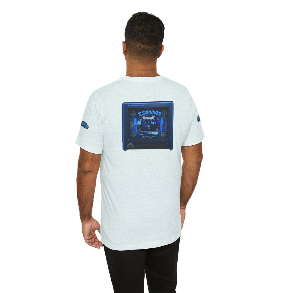 I Survived 2020 — "Please Stand By" Test Pattern Tee Lockdown Special Edition Summer Exclusive Unisex Jersey Short Sleeve Tee