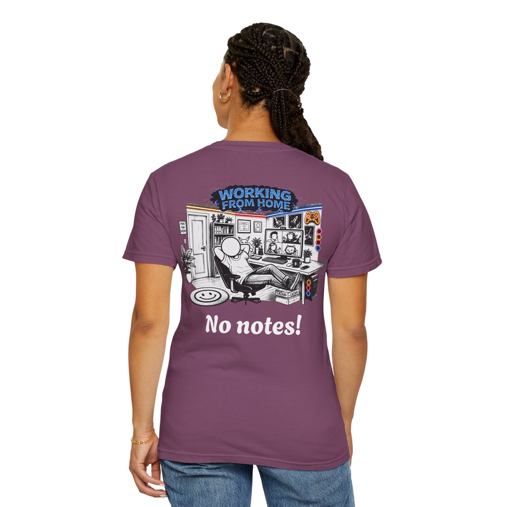 I Survived 2020 — LOCKDOWN S3:E4: "Working From Home" Unisex Garment-Dyed T-shirt