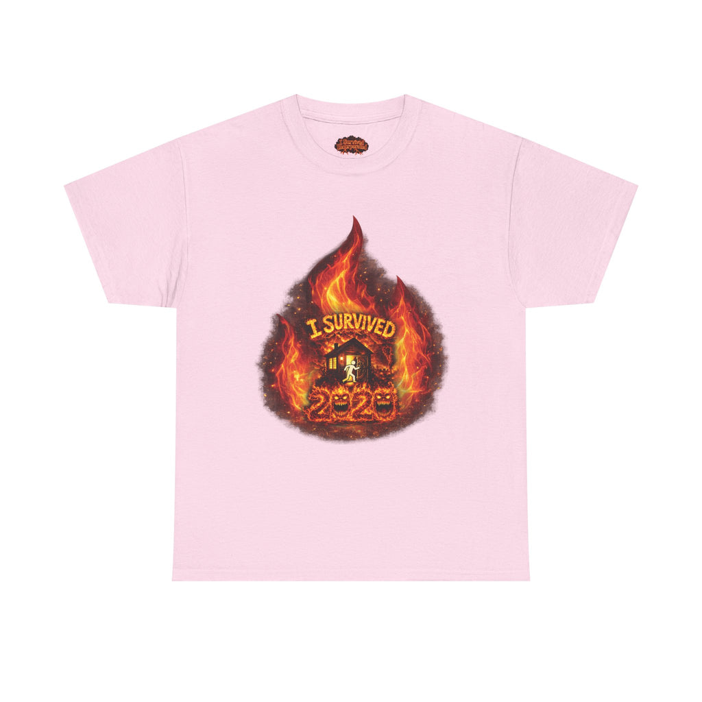 I Survived 2020 — Director's Cut S2:E1 "Berry Creek" | Wildfire Edition Memorial Unisex Heavy Cotton Tee