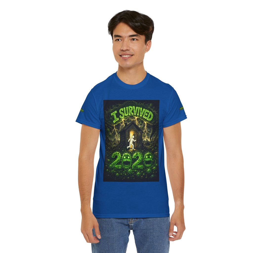 I Survived 2020 — S1:E1 "COVID-19: The Coronavirus" | Pandemic Edition Unisex Heavy Cotton Tee (SPECIAL EDITION)
