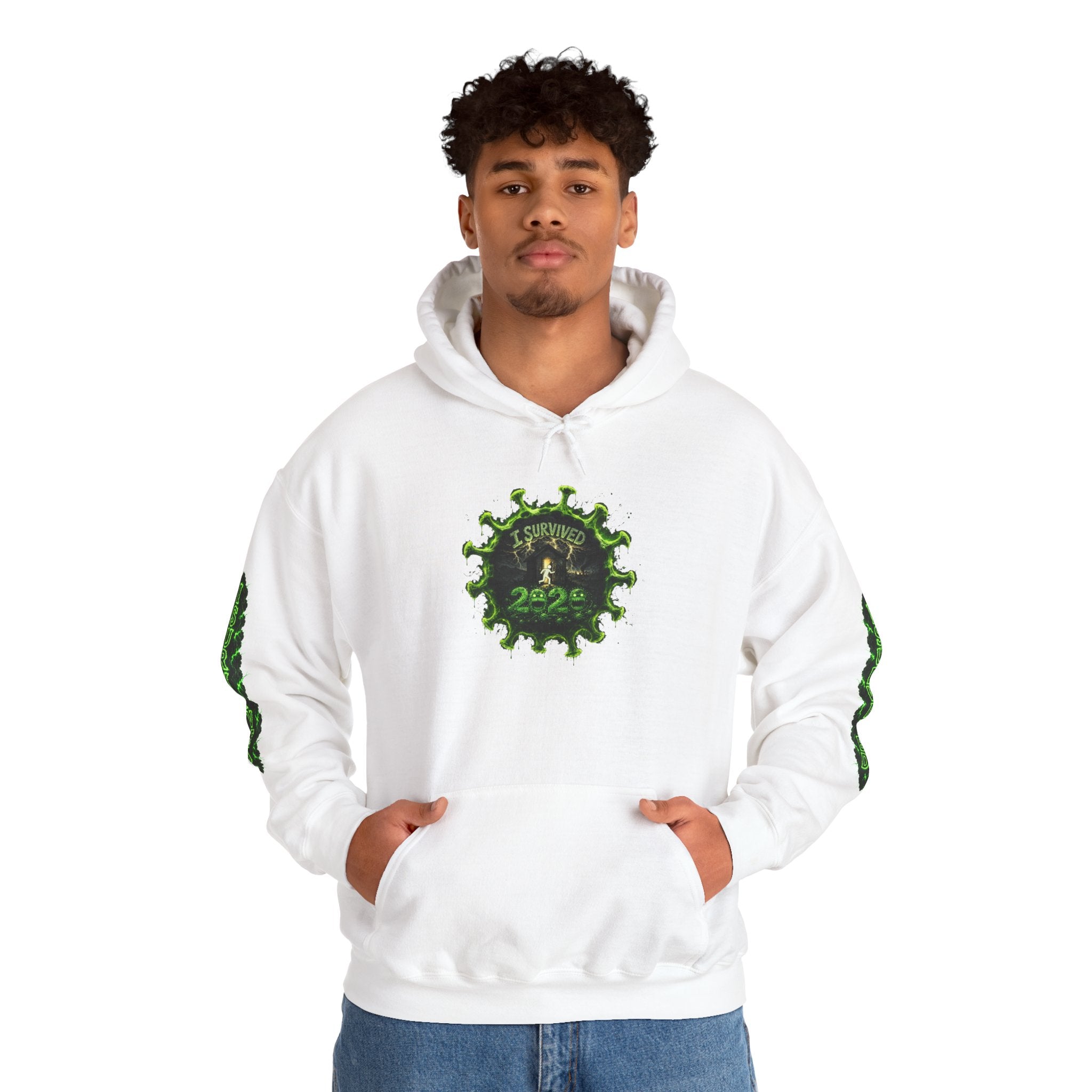 I Survived 2020 — Director's Cut S1:E2 "The Coming of COVID" | Pandemic Edition Hoodie Sweatshirt