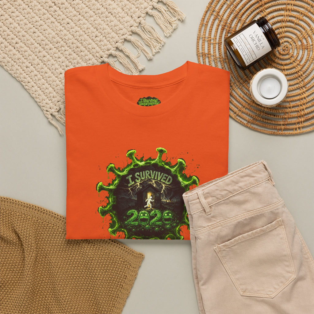 I Survived 2020 — PANDEMIC S1:E1: Director's Cut Special Edition "COVID-19: The Coronavirus" Unisex Garment-Dyed Tee
